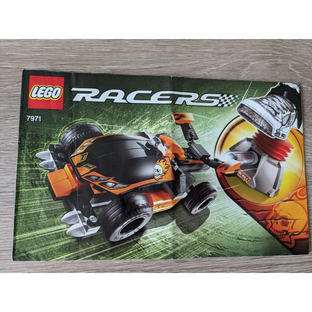 Lego City Star Wars Creator Power Miners Hero Factory World Racers - MANUAL ONLY